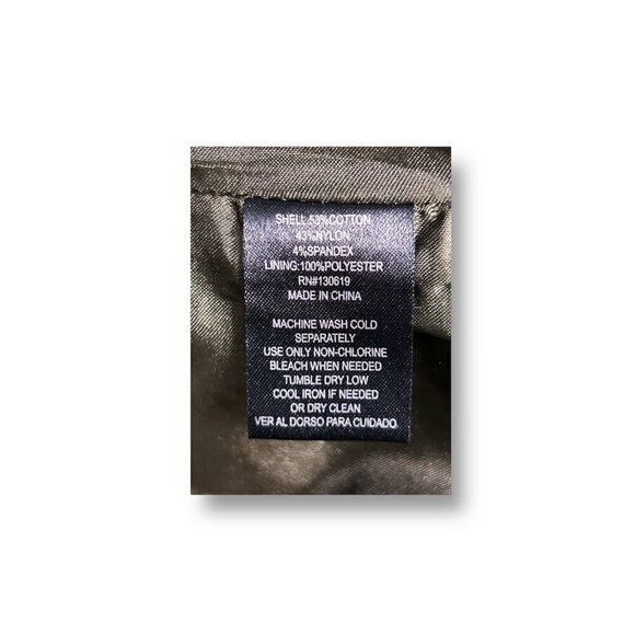 Antonio Melani Olive Green Erin Trench Coat Hooded Gold Zip Utility Outside XL - Picture 14 of 14